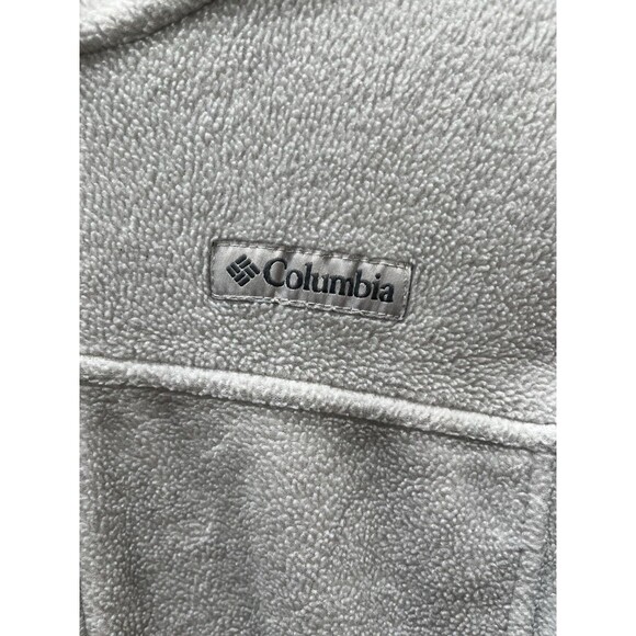 Columbia Fleece Jacket Womens XL 18/20 Gray - Picture 4 of 5
